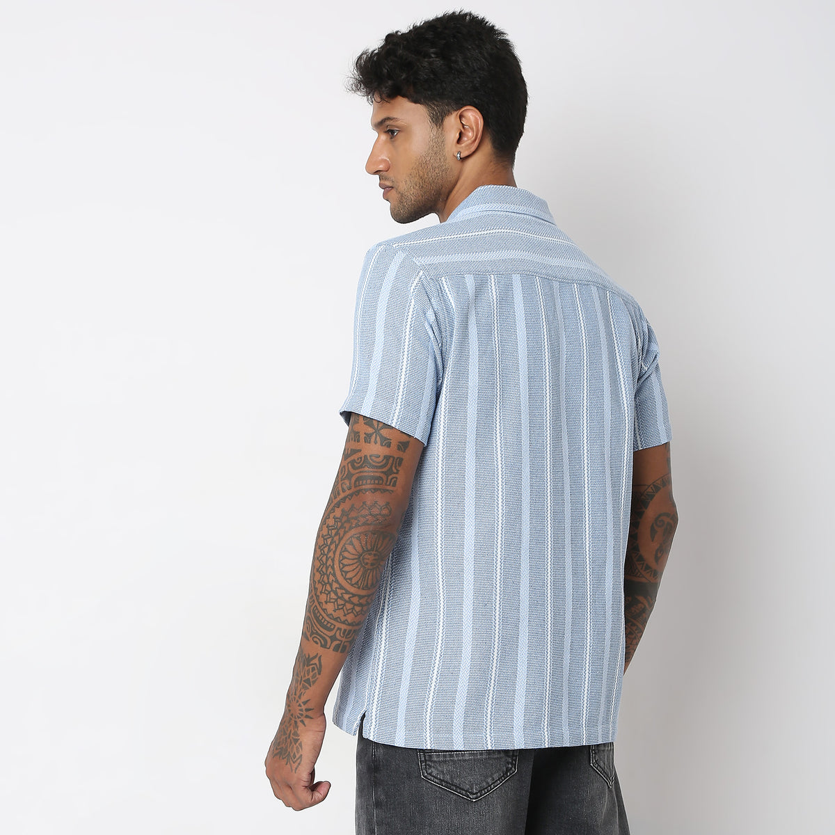 Regular Fit Striped Shirt