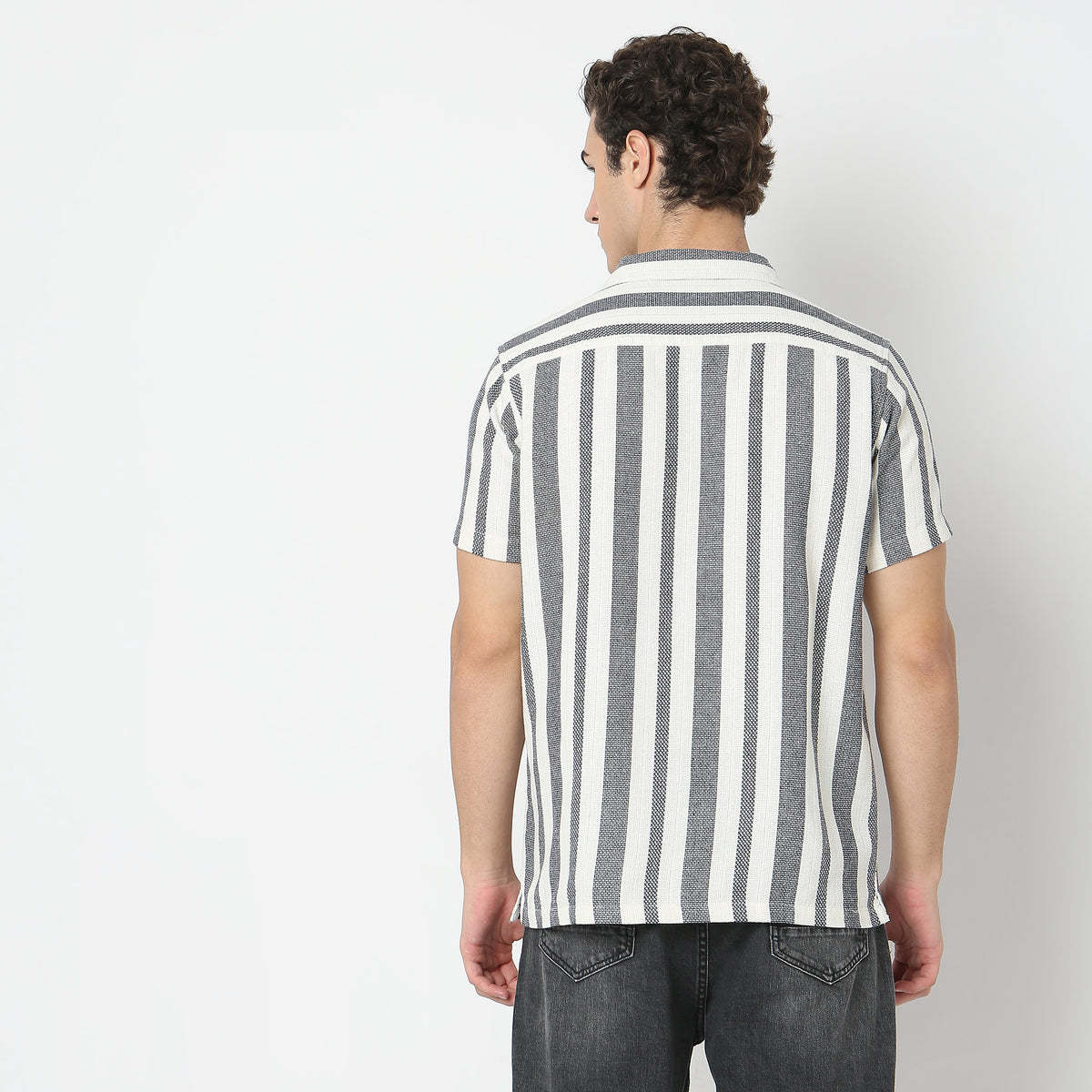 Regular Fit Striped Shirt