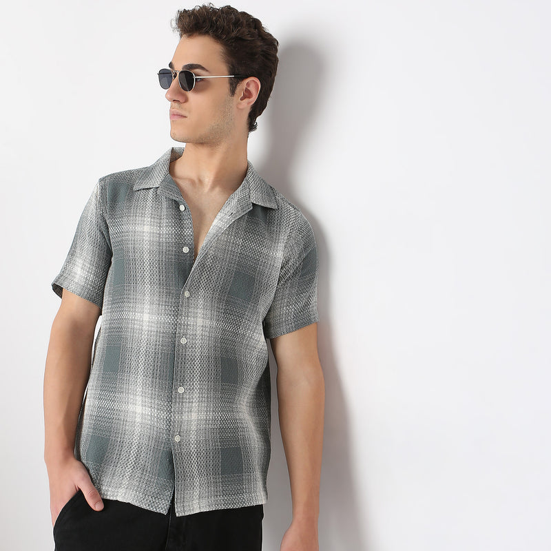 Regular Fit Checkered Shirt