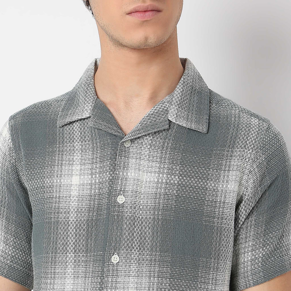 Regular Fit Checkered Shirt