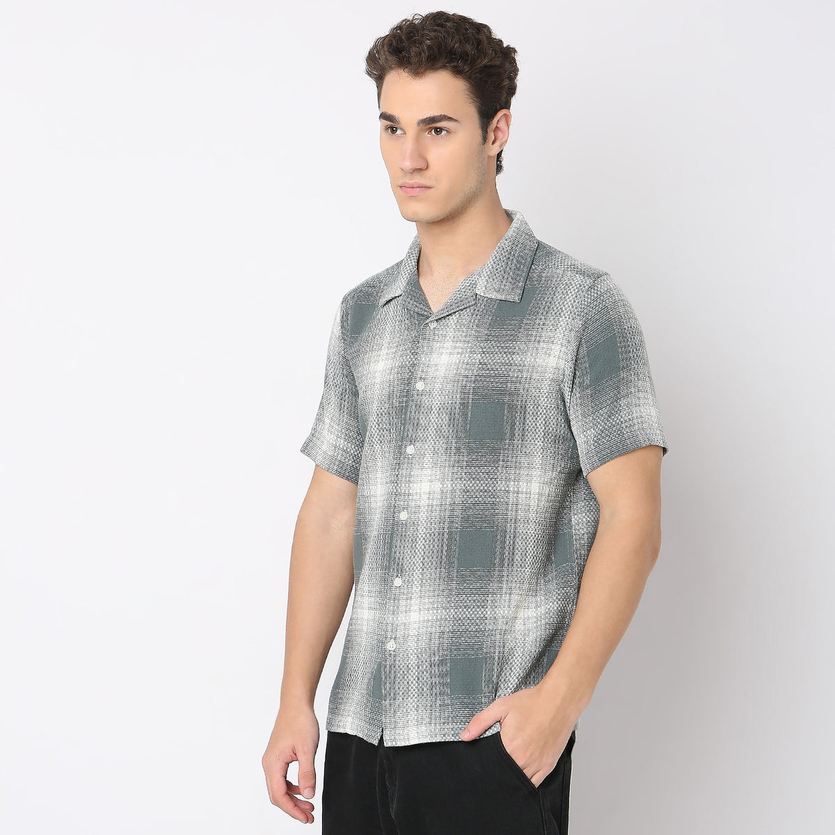 Regular Fit Checkered Shirt