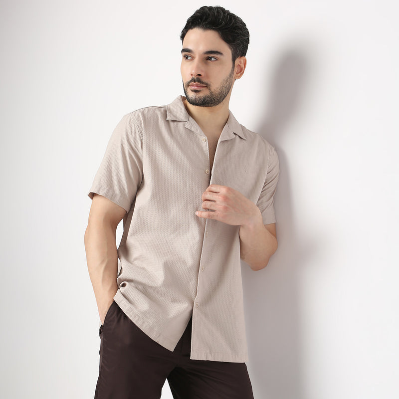 Regular Fit Structured Shirt