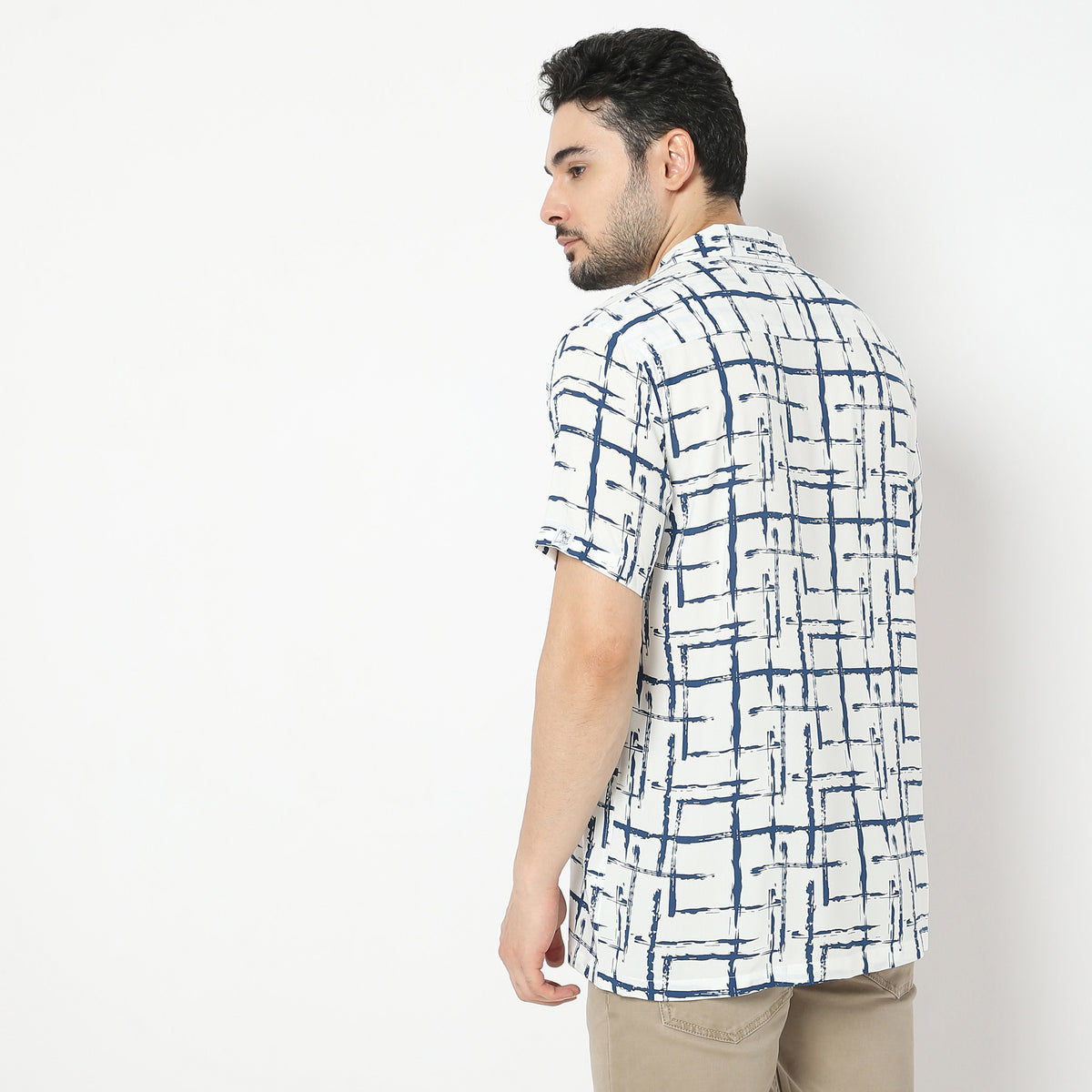 Regular Fit Printed Retreat Shirt