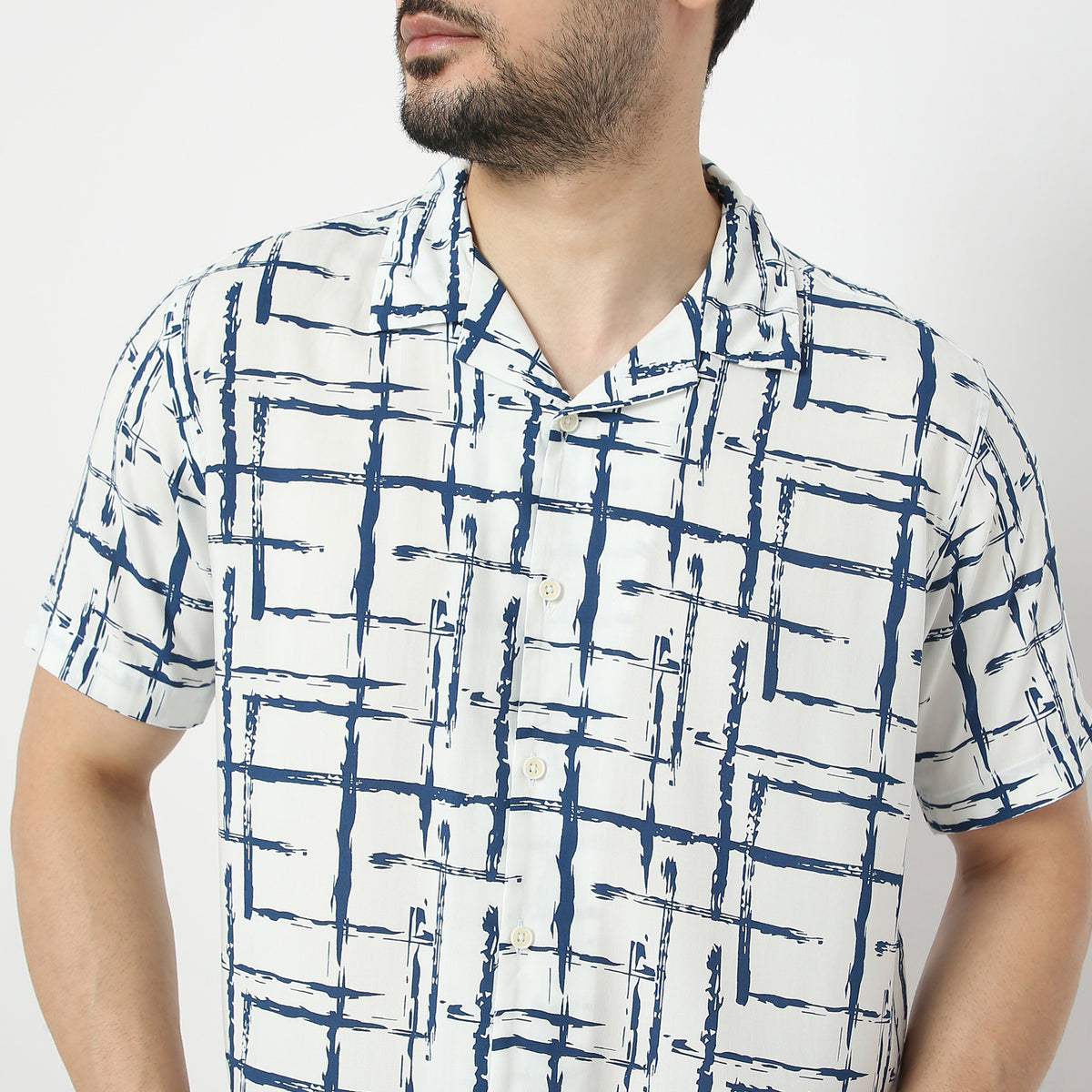 Regular Fit Printed Retreat Shirt