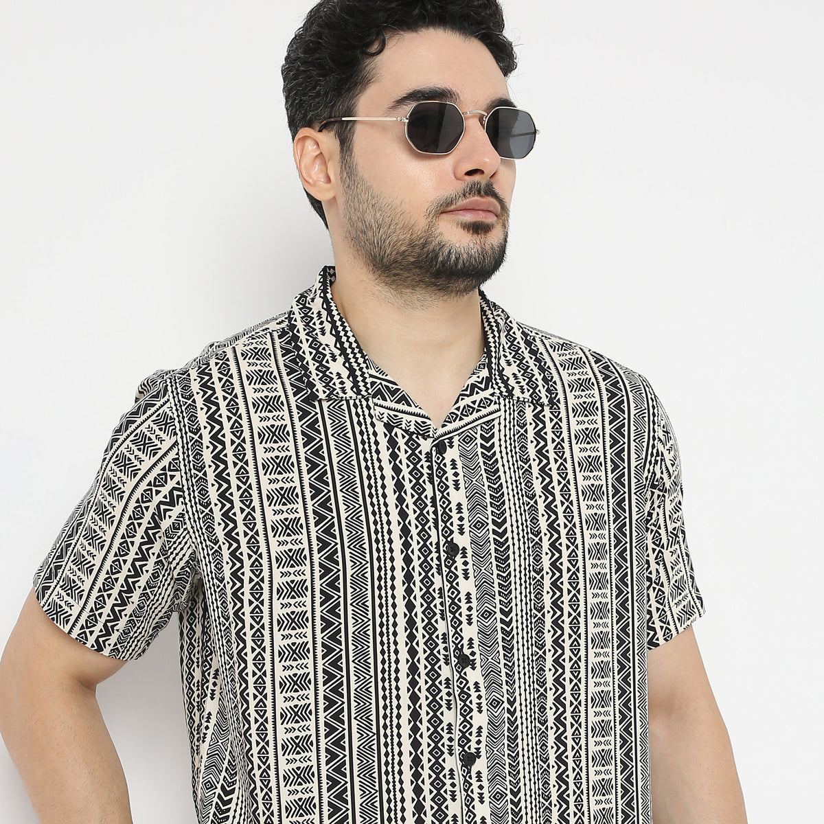 Regular Fit Printed Retreat Shirt