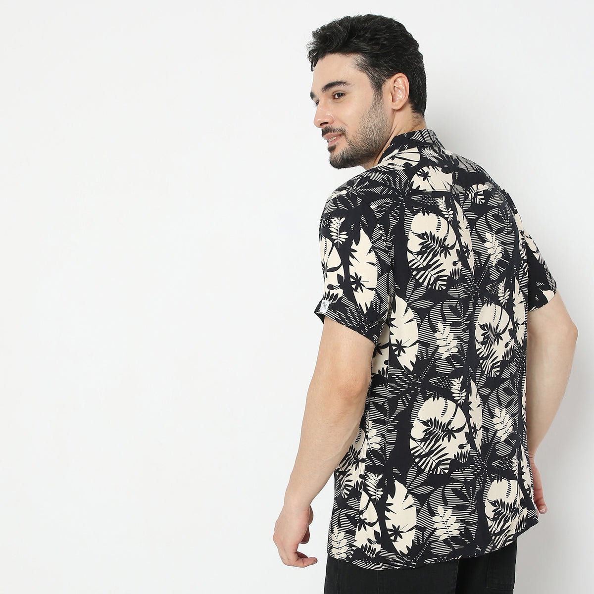 Regular Fit Printed Retreat Shirt