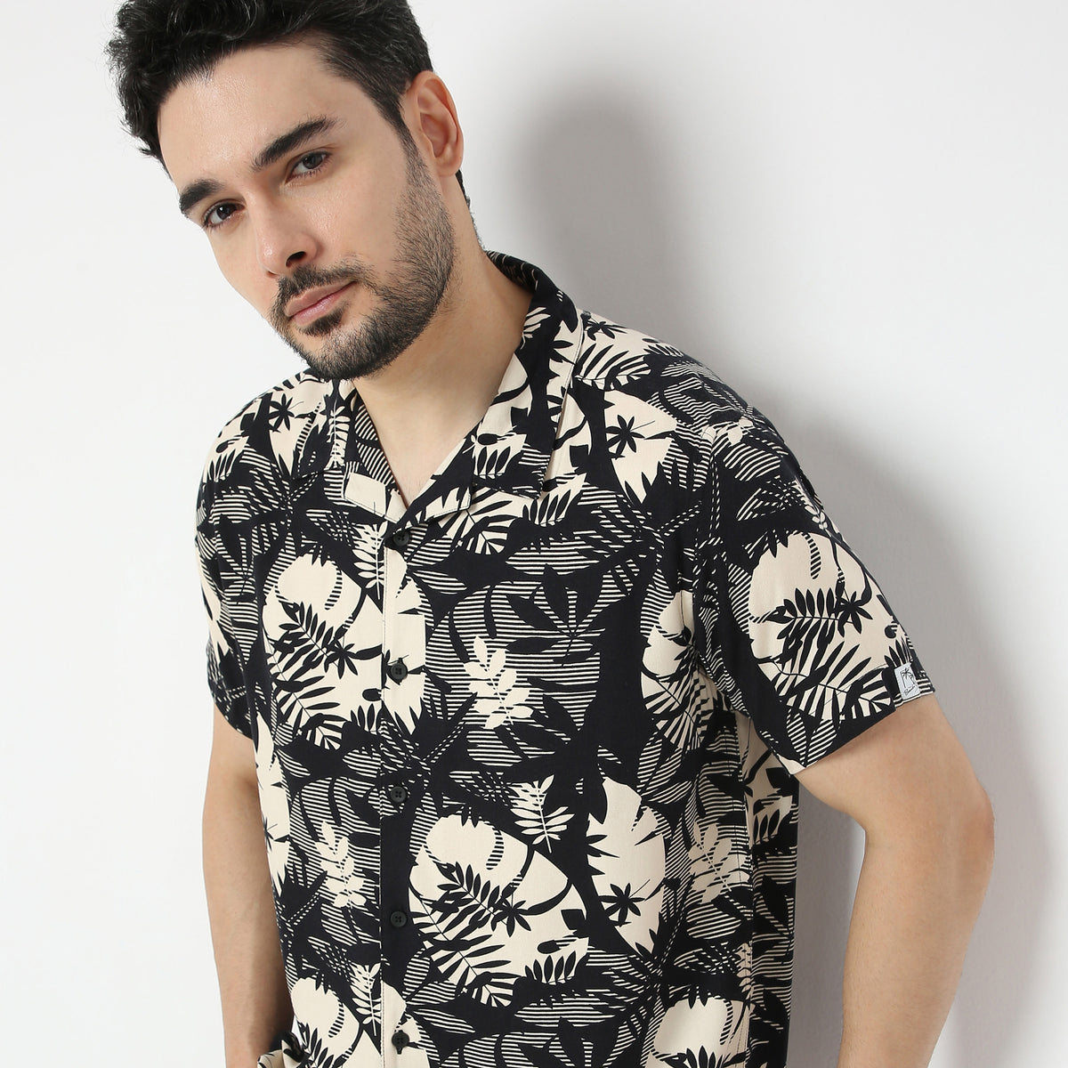 Regular Fit Printed Retreat Shirt