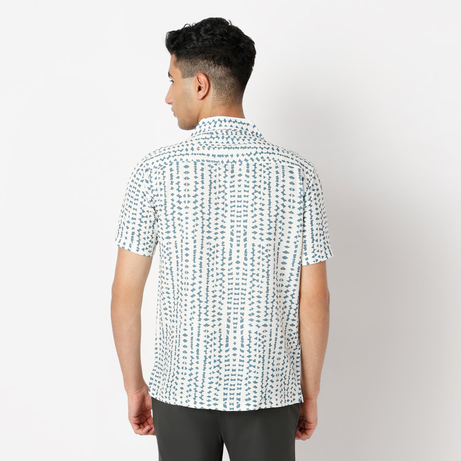 Regular Fit Printed Regular Length Shirt