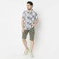 Regular Fit Printed Camp Collar Regular Length Shirt