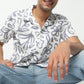 Regular Fit Printed Camp Collar Regular Length Shirt