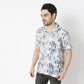Regular Fit Printed Camp Collar Regular Length Shirt