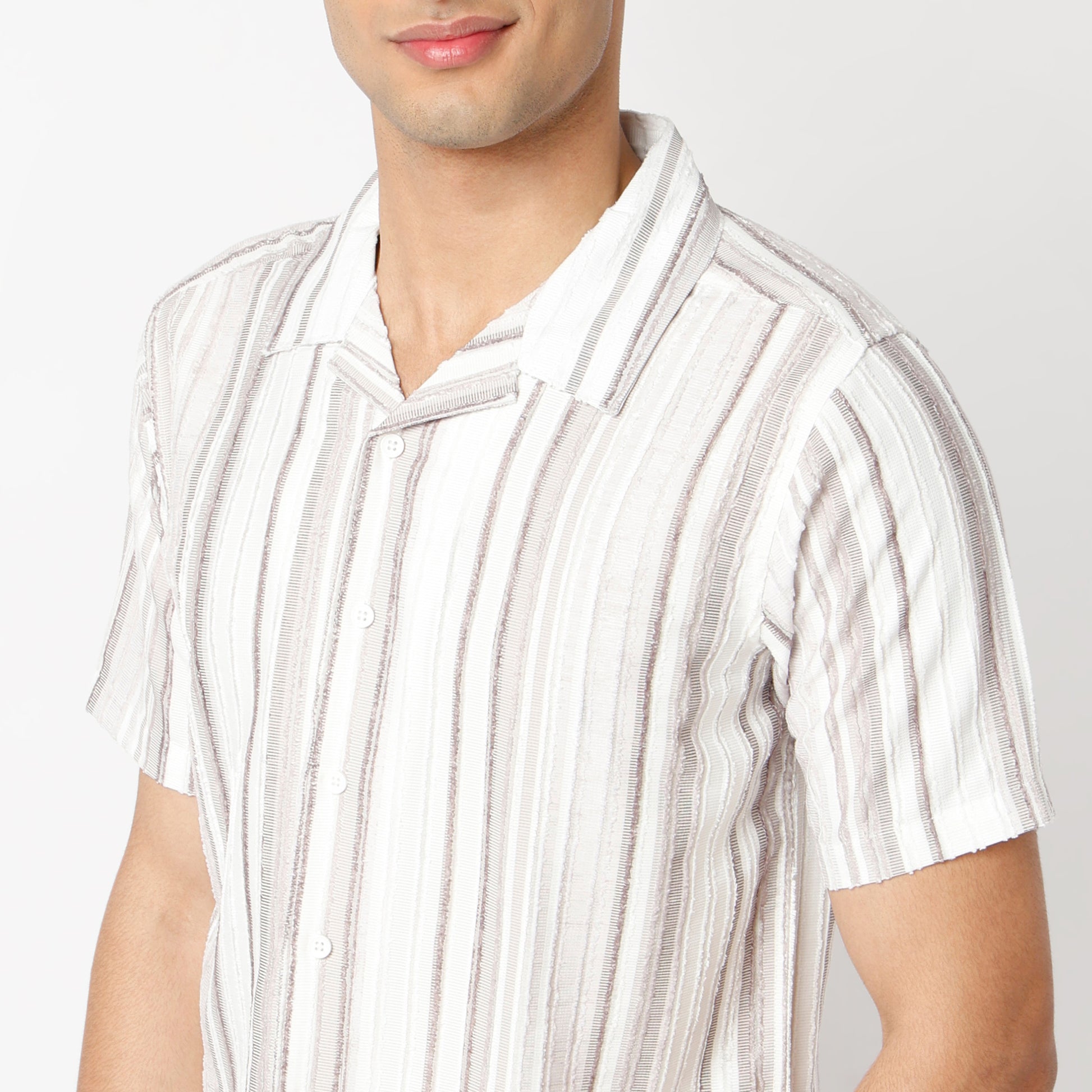 Regular Fit Printed Regular Length Shirt