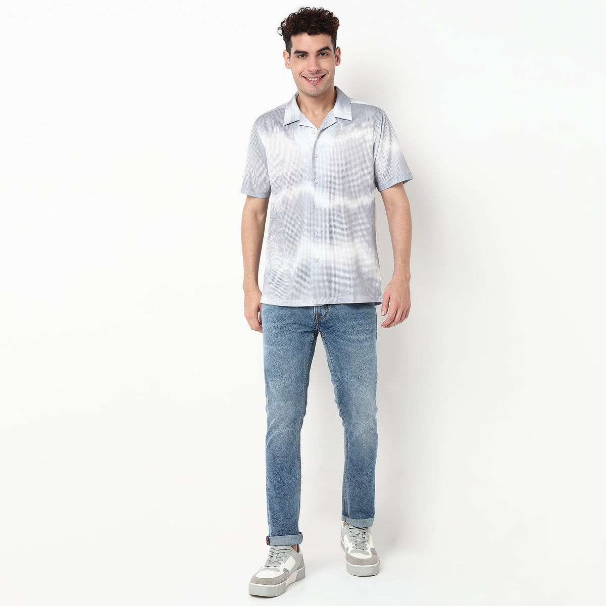 Cotton Fabric Printed Shirt