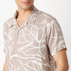 Regular Fit Printed Regular Length Shirt