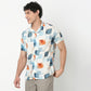 Printed Viscose Cuban Shirt