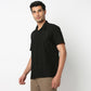 Regular Fit Solid Camp Collar Shirt