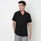 Buy Men Regular Fit Solid Half Sleeve Shirt  - Style Union