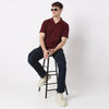 Buy Men Regular Fit Solid Half Sleeve Shirt  - Style Union