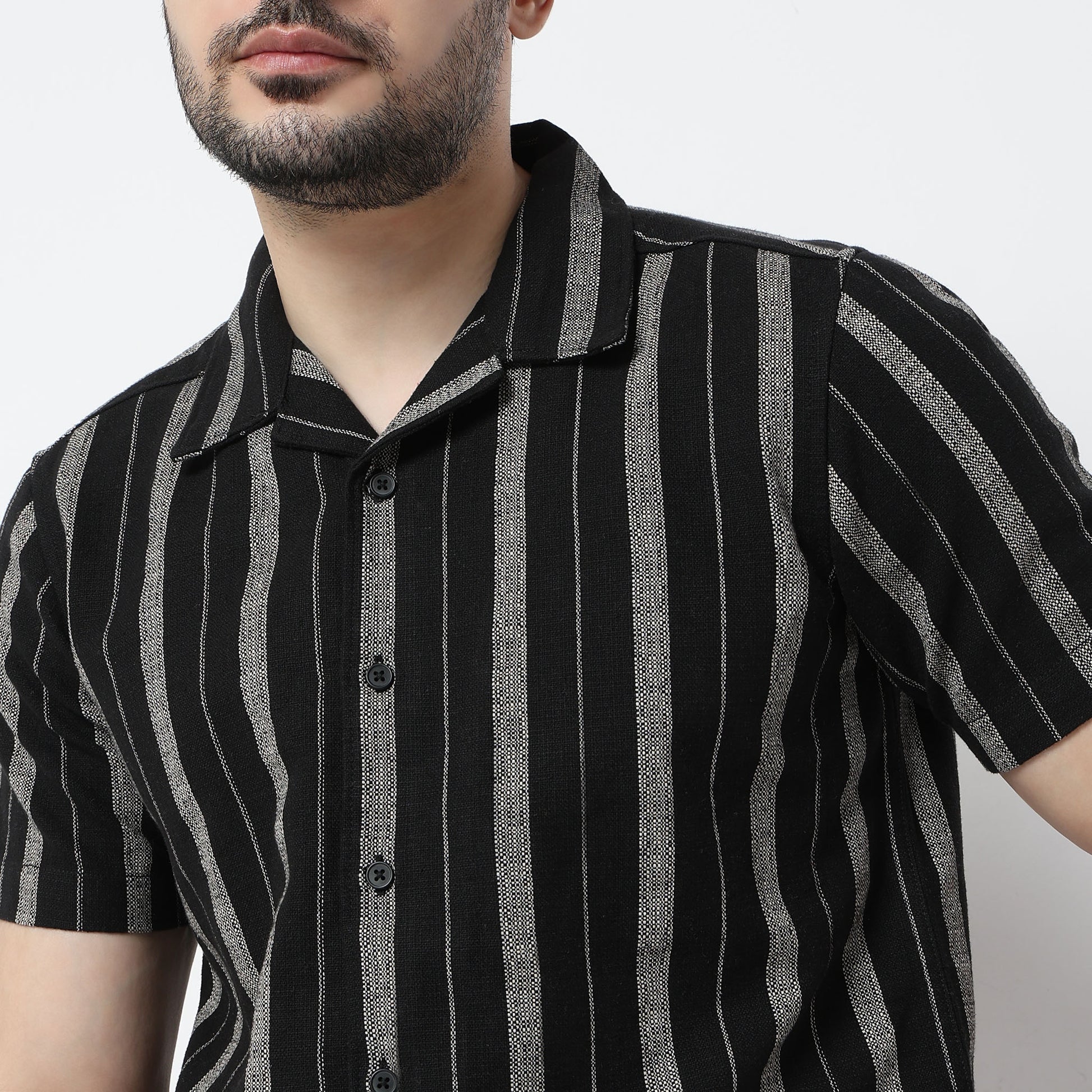 Regular Fit Striped Shirt