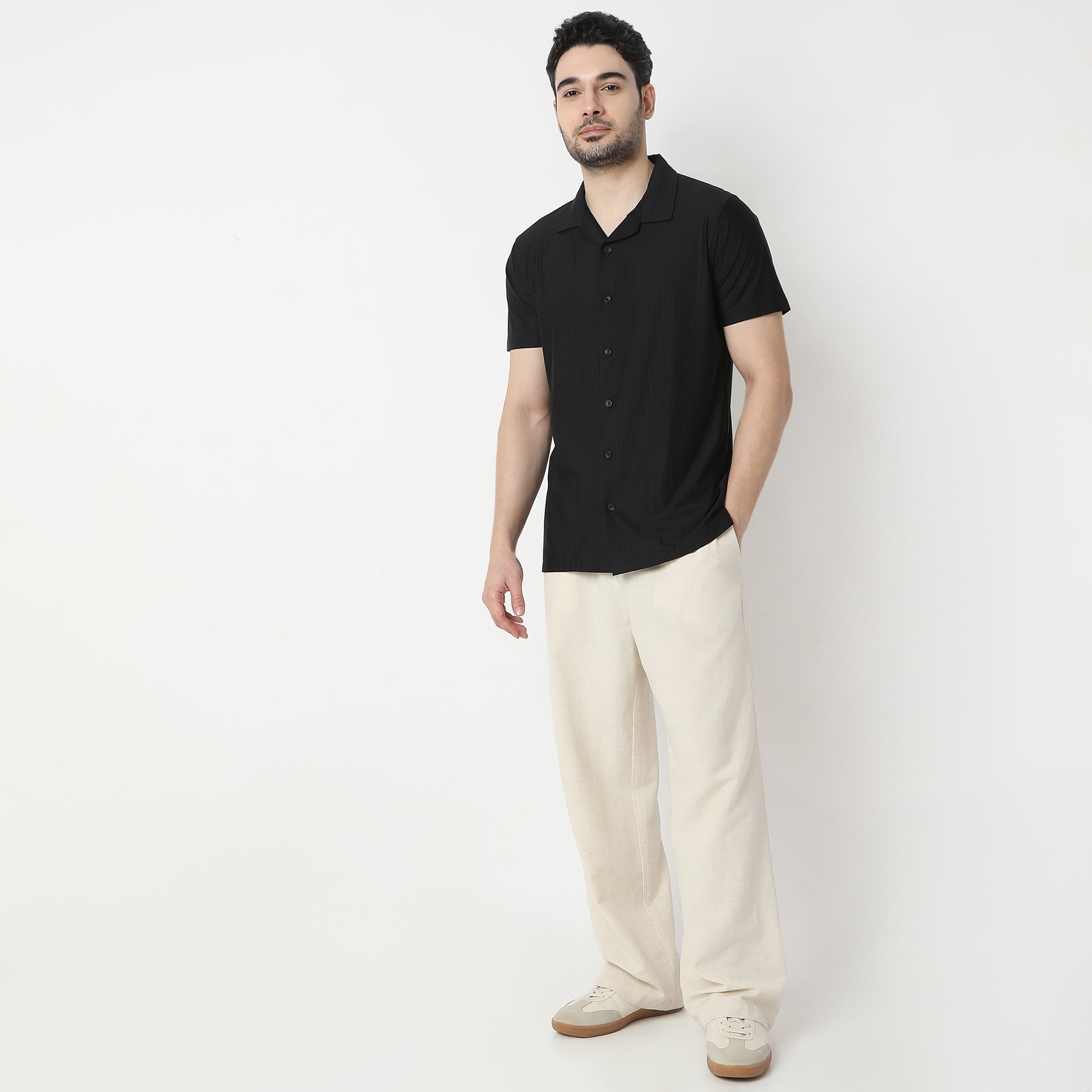 Regular Fit Structured Shirt