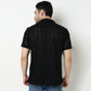 Crochet Camp Collar Cotton Shirt