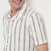Buy Men Regular Fit Striped Half Sleeve Shirt  - Style Union