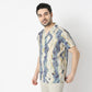 Regular Fit Printed Camp Collar Regular Length Shirt