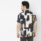 Regular Fit Printed Camp Collar Regular Length Shirt