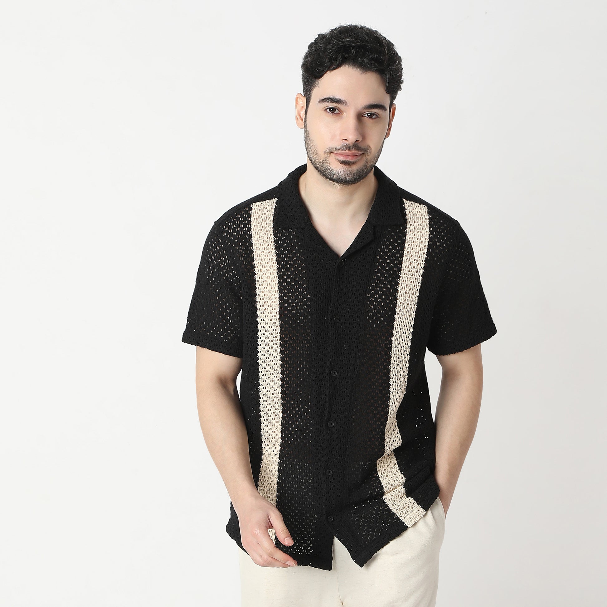 Regular Fit Structured Shirt