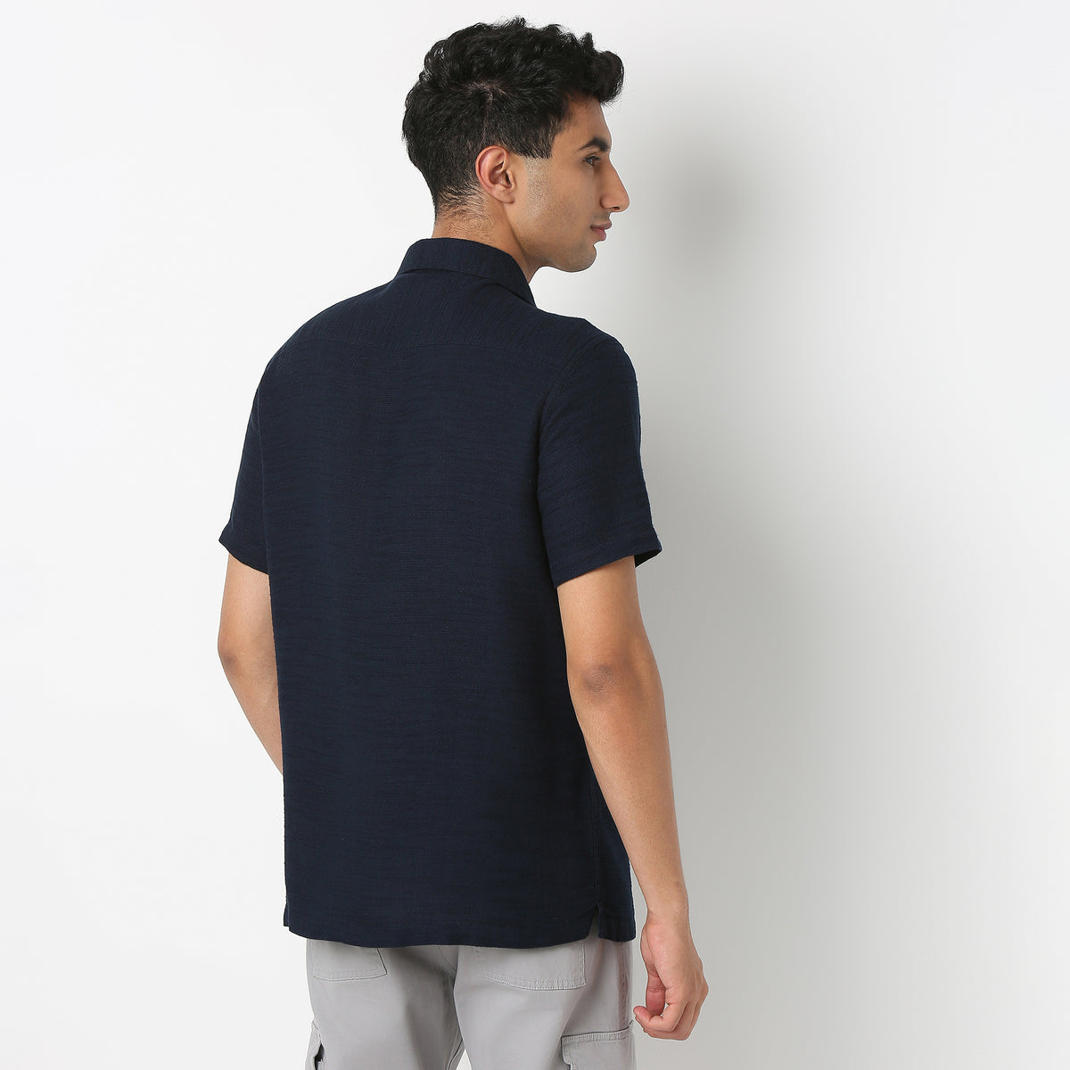 Camp Collar Half Sleeve Bae Shirt