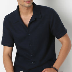 Camp Collar Half Sleeve Bae Shirt