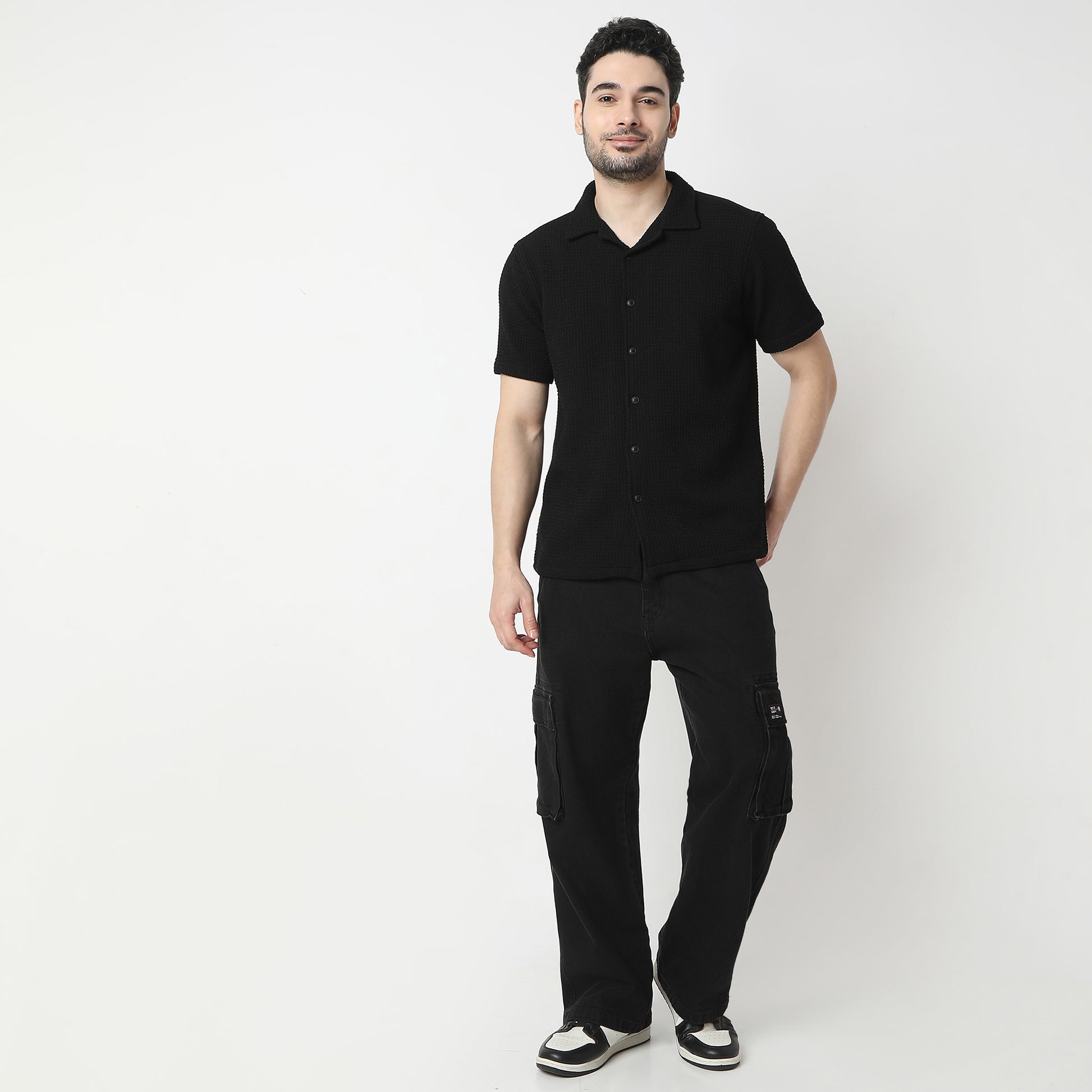 Regular Fit Structured Shirt