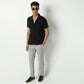 Buy Men Regular Fit Solid Half Sleeve Shirt  - Style Union