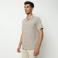 Regular Fit Solid Camp Collar Shirt