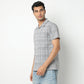 Regular Fit Checkered Camp Collar Regular Length Shirt