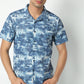 Regular Fit Printed Camp Collar Regular Length Shirt