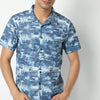 Regular Fit Printed Camp Collar Regular Length Shirt
