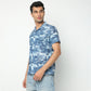 Regular Fit Printed Camp Collar Regular Length Shirt