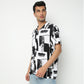 Regular Fit Printed Camp Collar Regular Length Shirt
