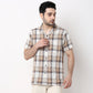 Camp Collar Yarn Dyed Half Sleeve Cuban Shirt