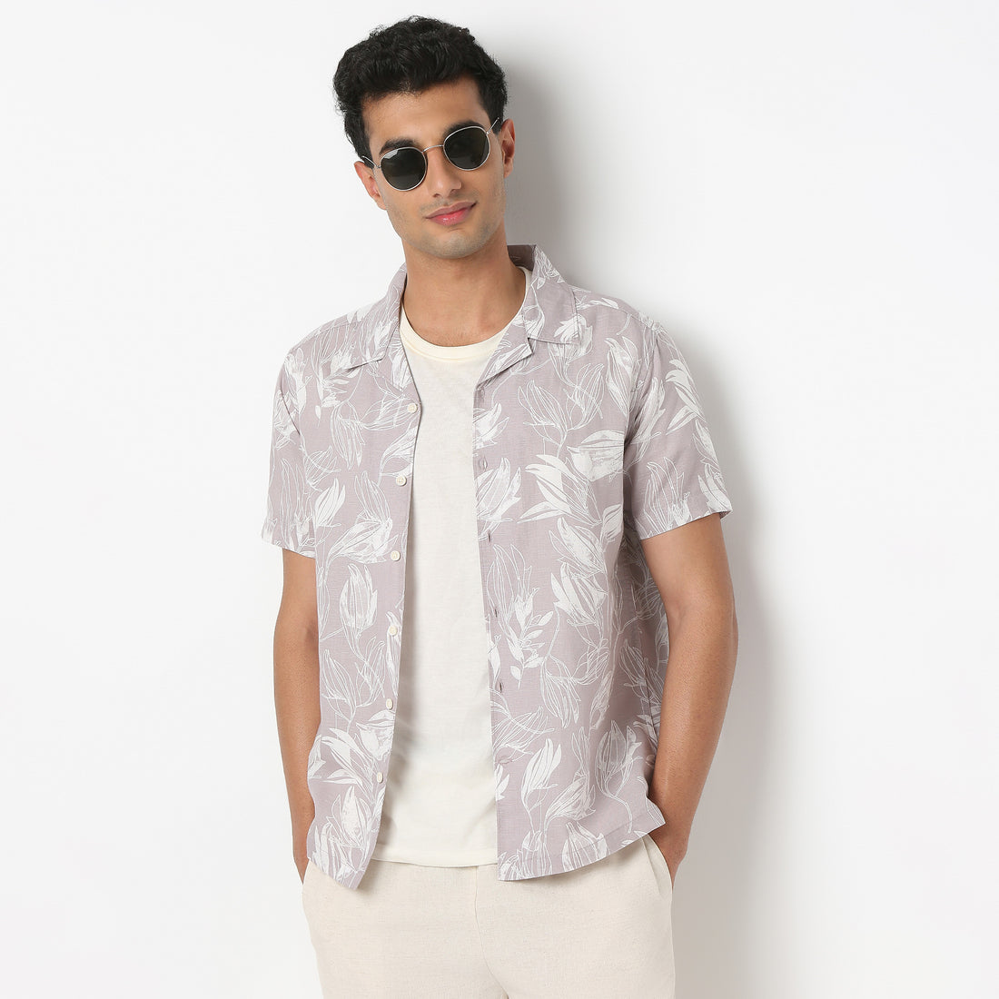Lininᵉˣ Shirt - Linen Enriched with Fine Natural Blend