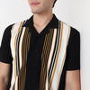 Striped University Cuban Shirt