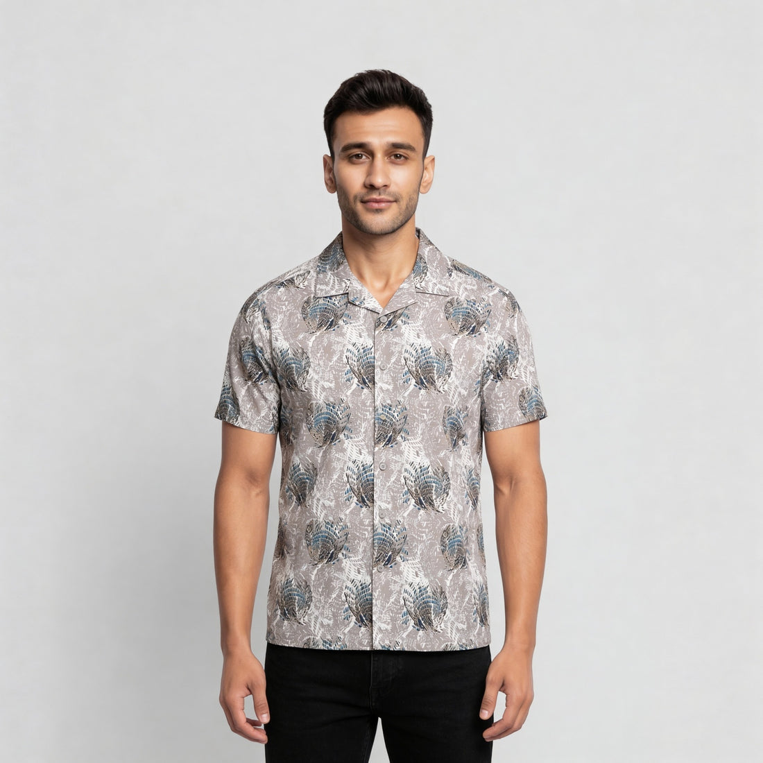 Viscose Printed Half Sleeve Shirt