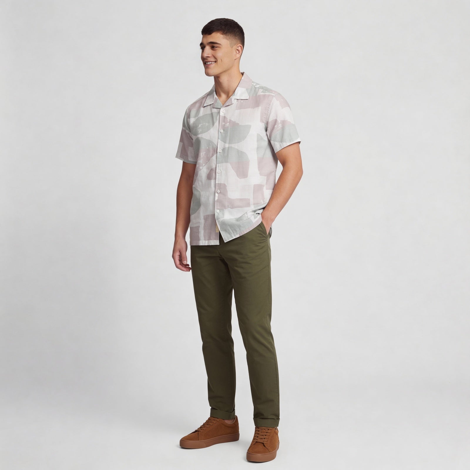 Viscose Printed Half Sleeve Shirt
