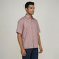 Half Sleeve Solid Cuban Shirt