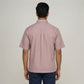 Half Sleeve Solid Cuban Shirt