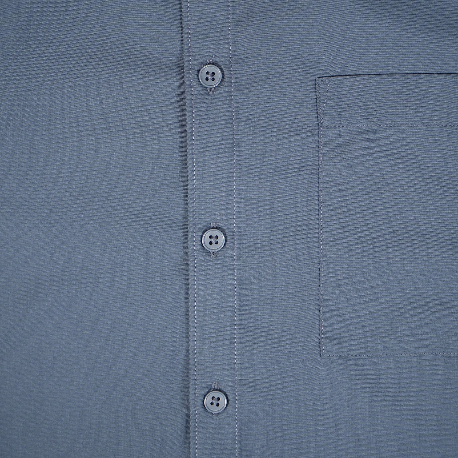 Half Sleeve Solid Cuban Shirt