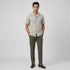 Half Sleeve Solid Cuban Shirt