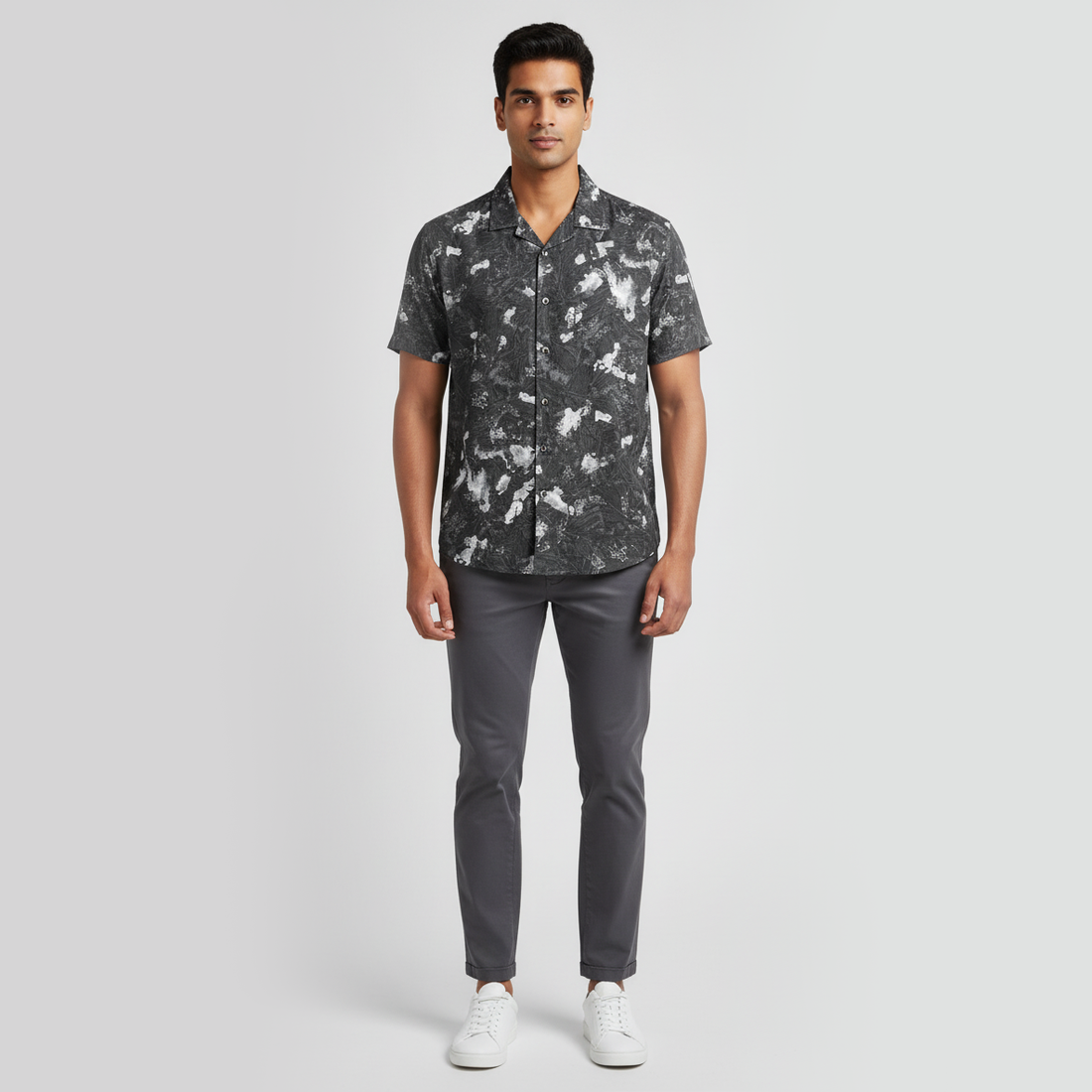 Printed Cuban Shirt
