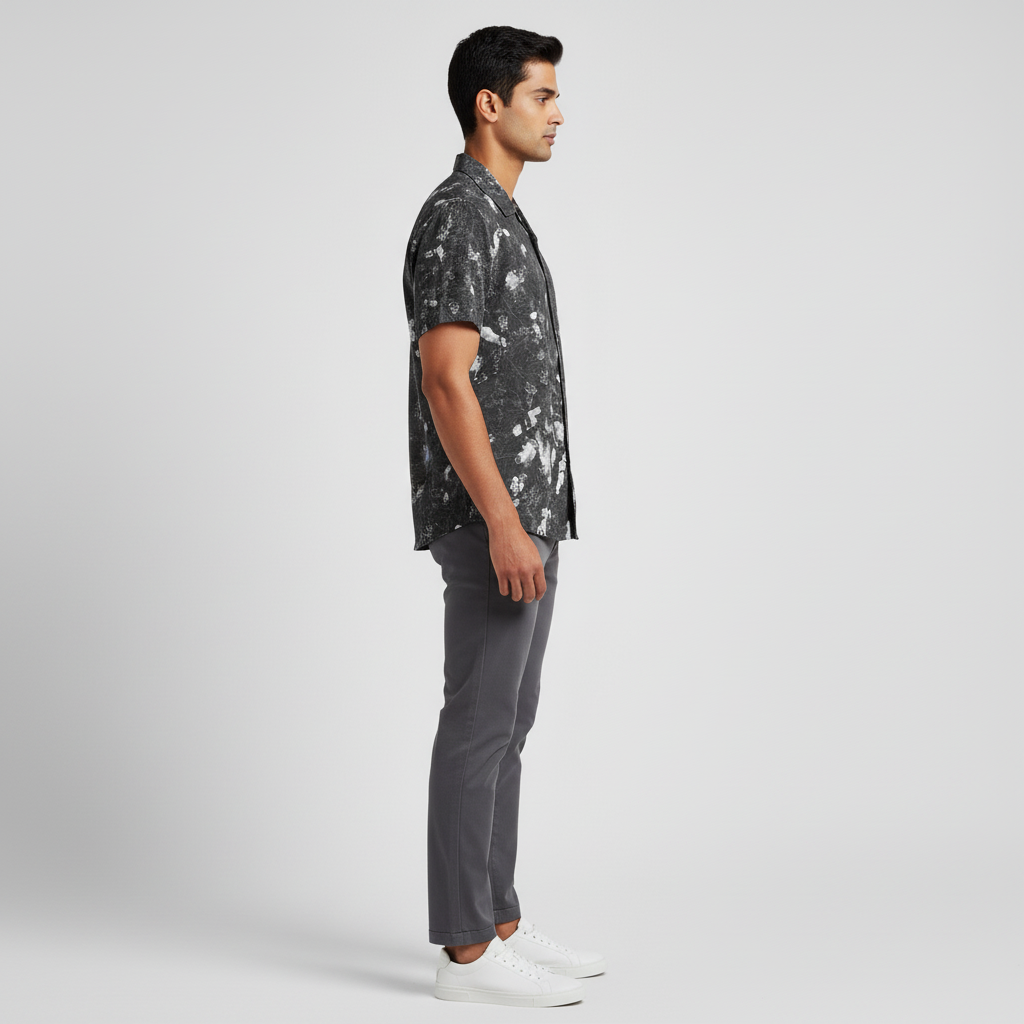 Printed Cuban Shirt